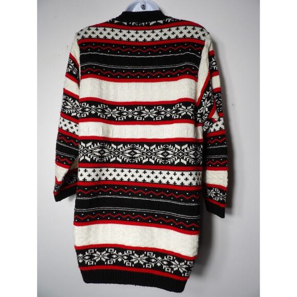 Alfred Dunner Sweater Small Knit Pull Over Grandma Core Nordic Fair Isle Ski Vtg - Picture 12 of 12